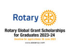 Application for Rotary Global Grant Scholarship USA 2023–2024