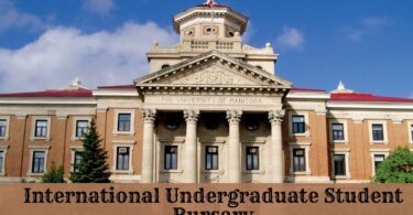 Canada University of Manitoba Bursaries for International Students 2023/2024