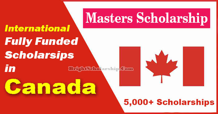 Top 10 Masters Scholarships in Canada for International Students